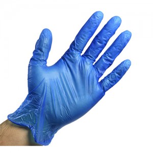 High Quality Breathable Gloves - Disposable Blue Vinyl Gloves Lightly Powdered – JPS Medical